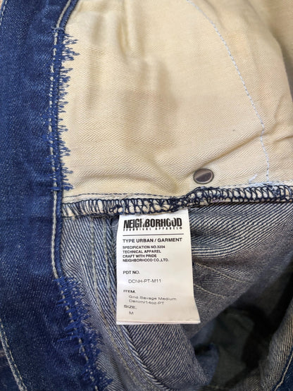 NEIGHBORHOOD 08EX Washed Distressed Jeans