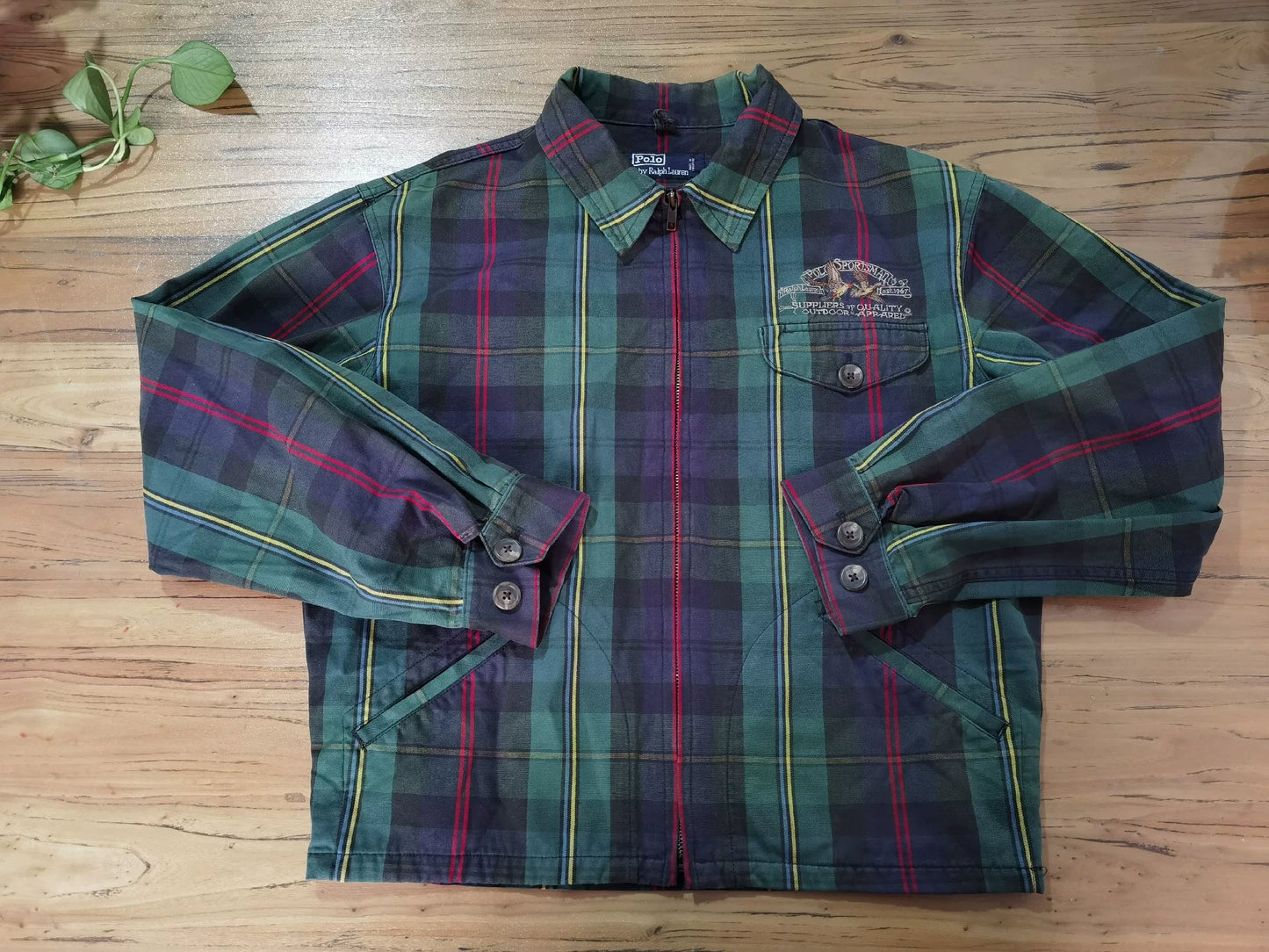 RRL Ralph Lauren Vintage Plaid Hunting Jacket