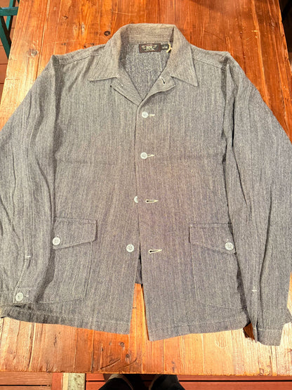 RRL Ralph Lauren Gray Workwear Jacket