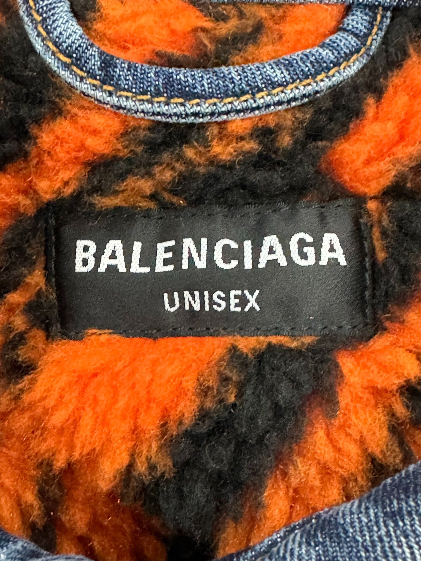 Balenciaga Double-Sided Denim Jacket Year of the Tiger