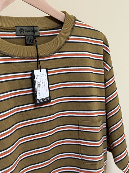 Nigel Cabourn 9.5OZ Border Stripe T-shirt