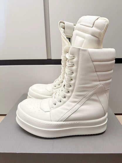 Rick Owens High-Top Thick Sole Runway