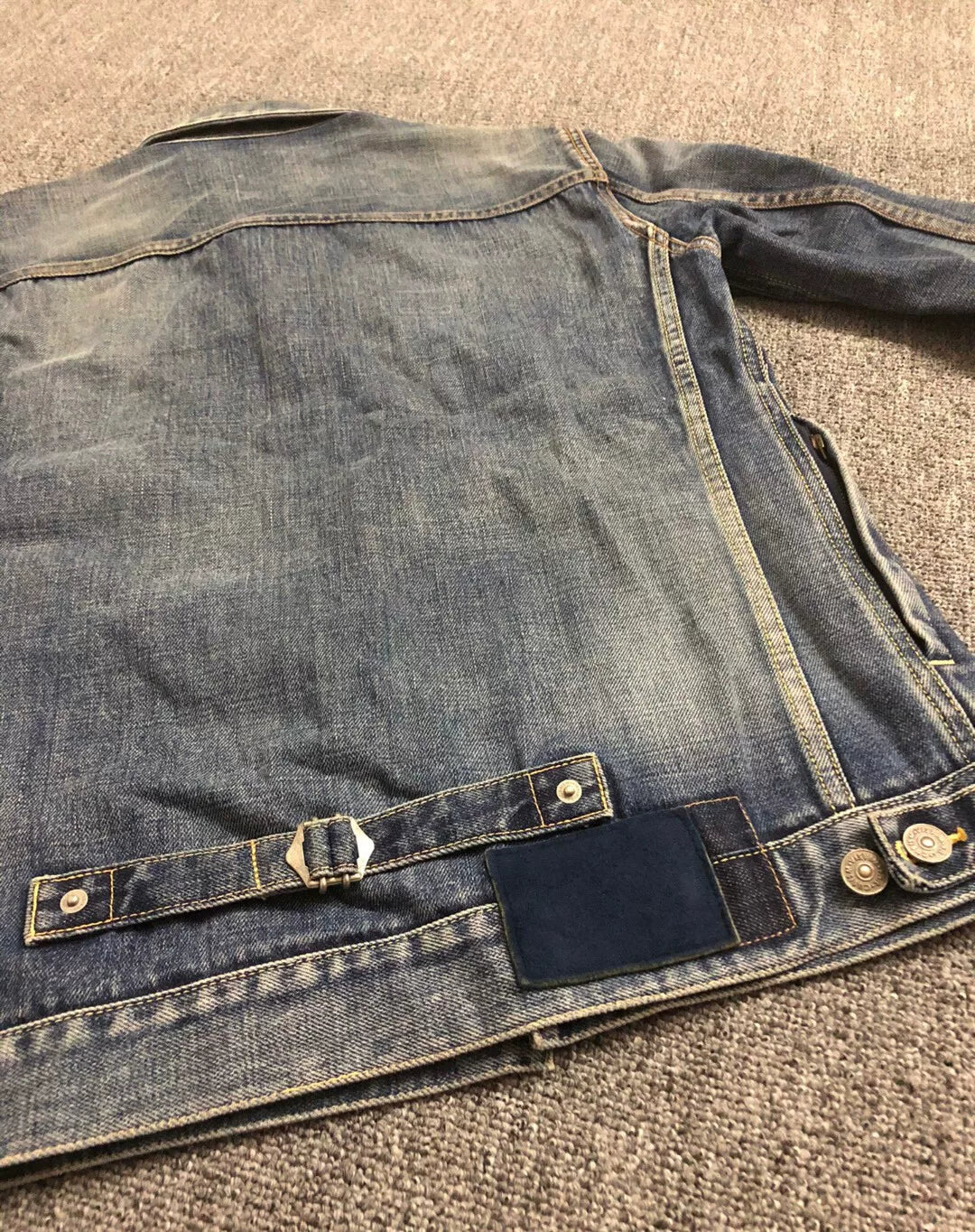 VISVIM 102 DMGD SS Denim Jacket