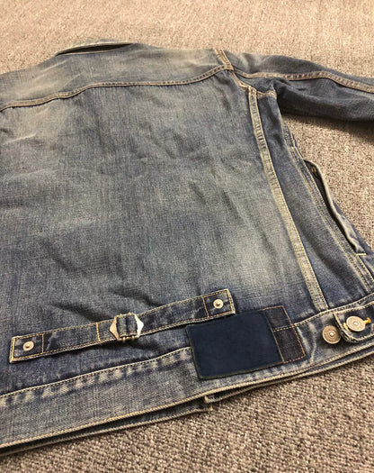 VISVIM 102 DMGD SS Denim Jacket