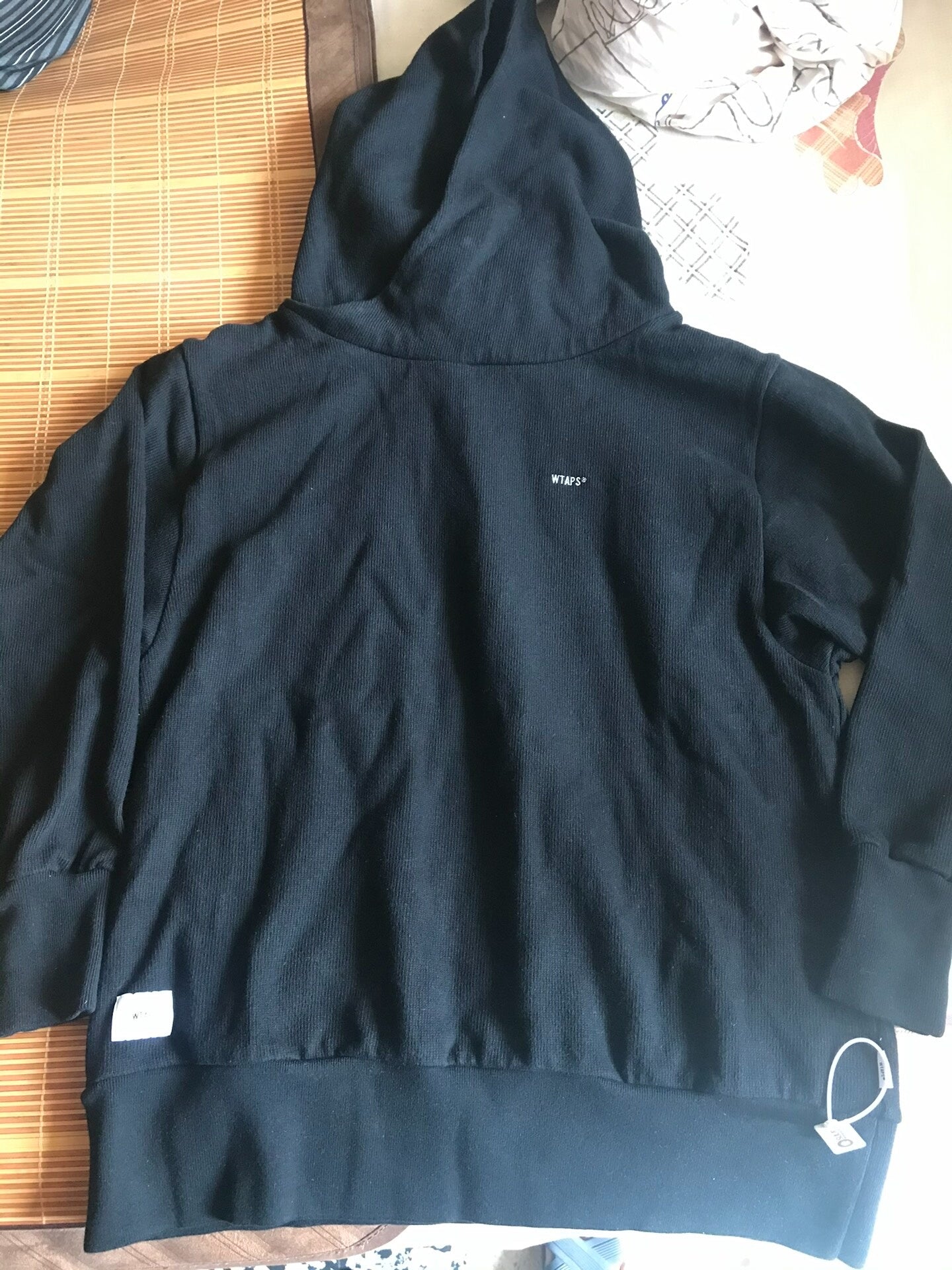 WTAPS Bantha Hoodie Cotton Black Size S