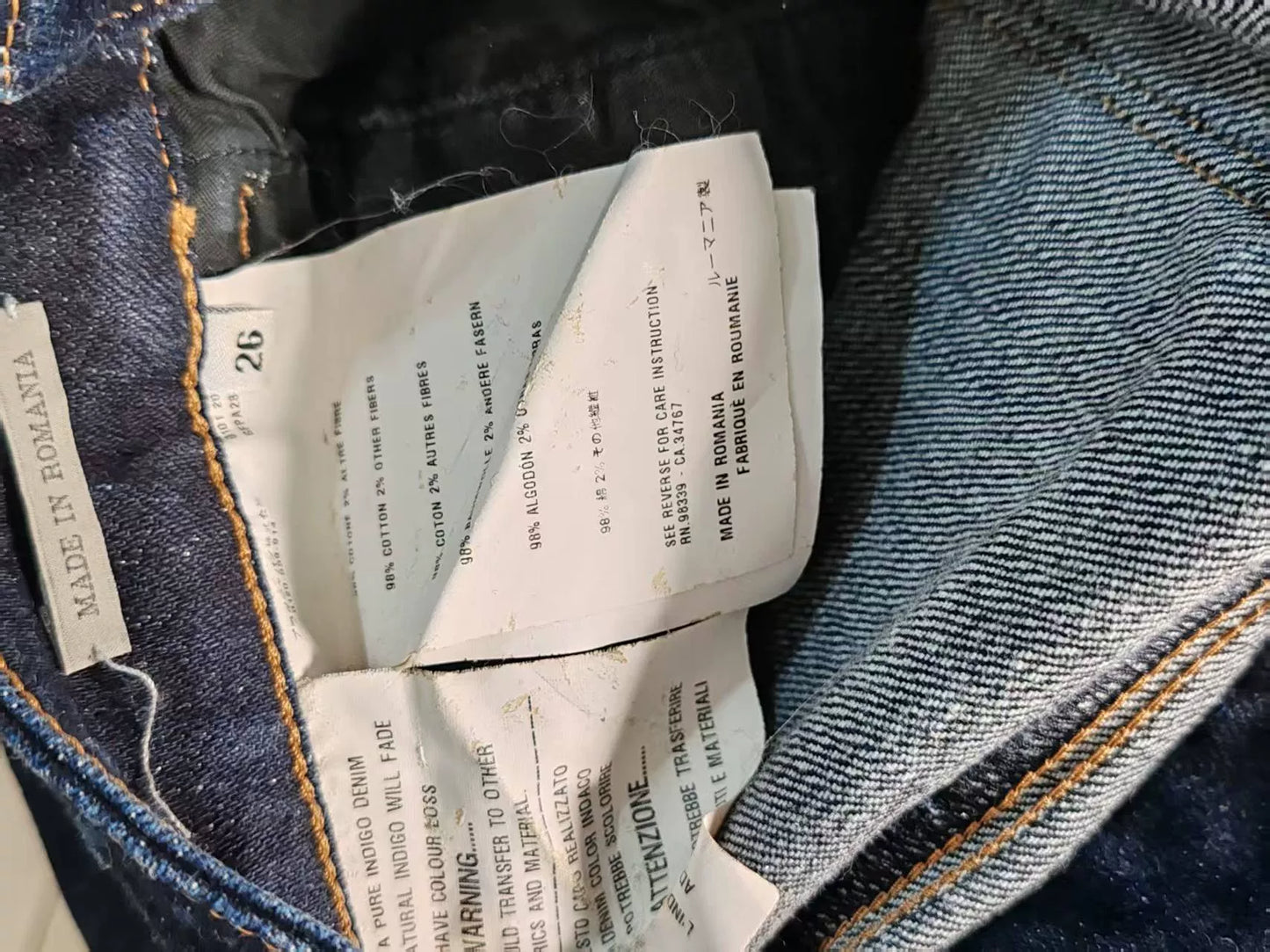 Authentic Prada Denim Jeans in Excellent Condition