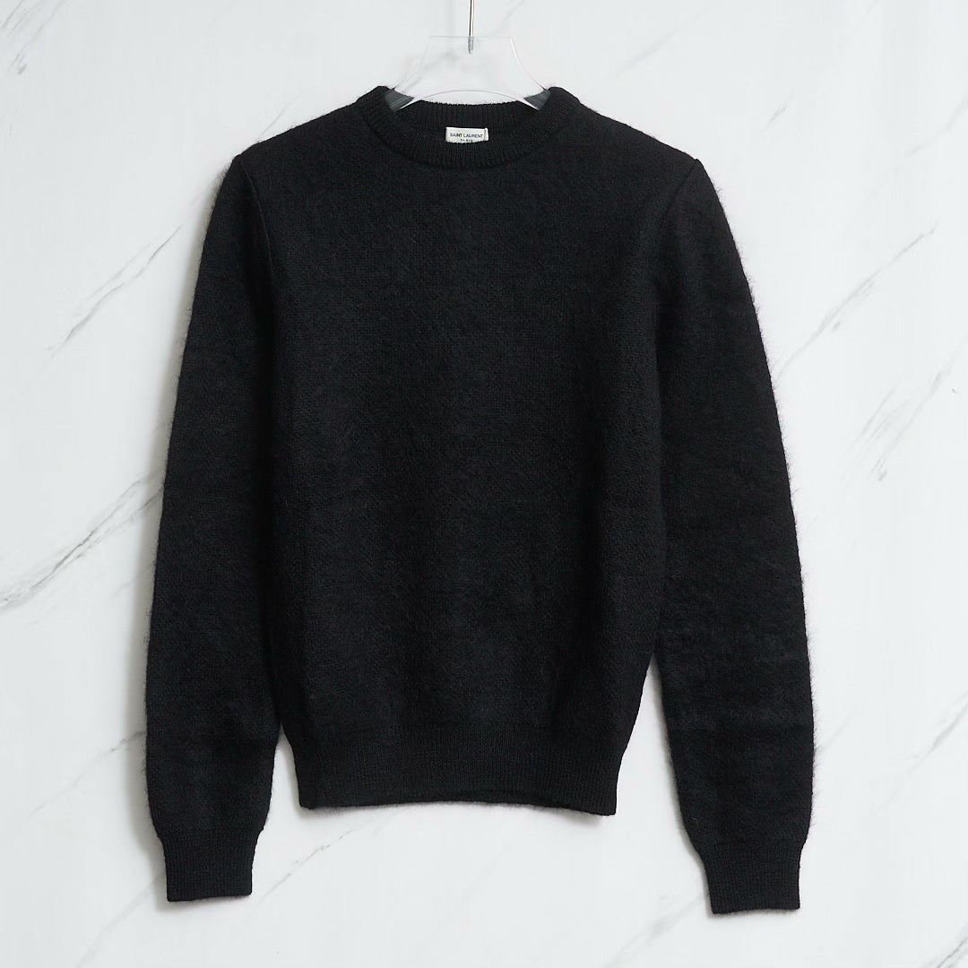 Saint Laurent Men's Classic Round Neck Sweater