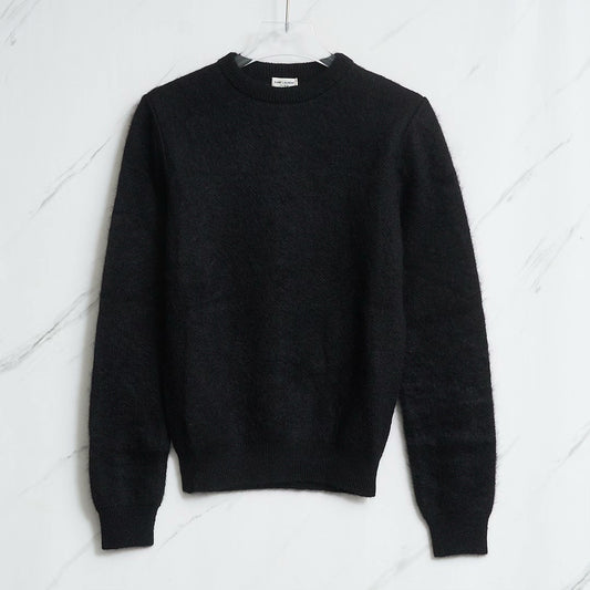 Saint Laurent Men's Classic Round Neck Sweater