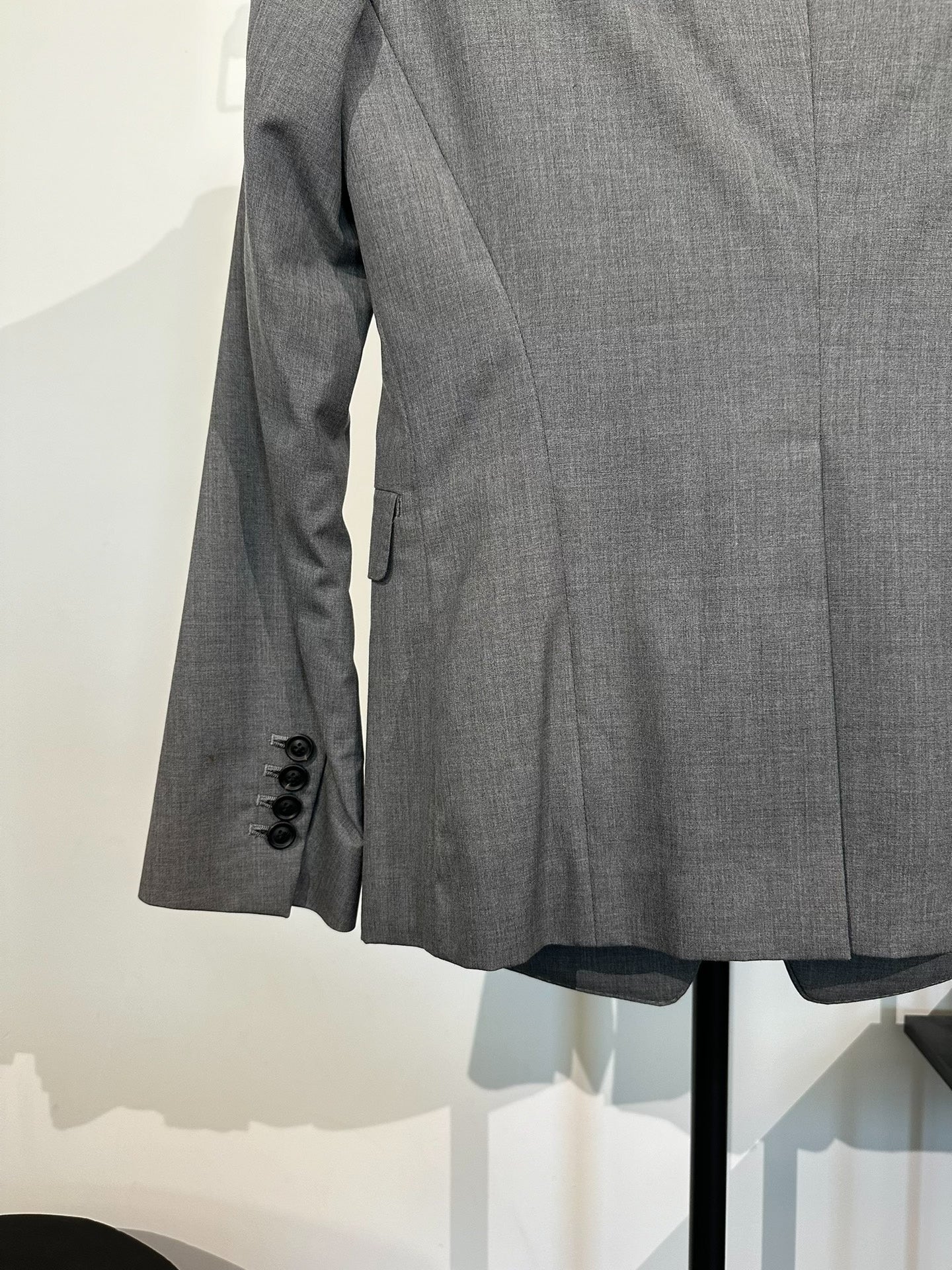 Julius_7 Slim Wool Suit Jacket