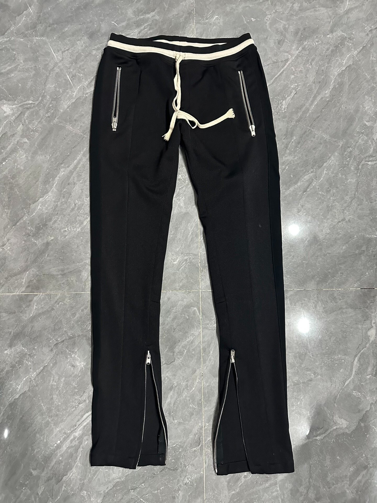 Fear of God Black and White Long Pants