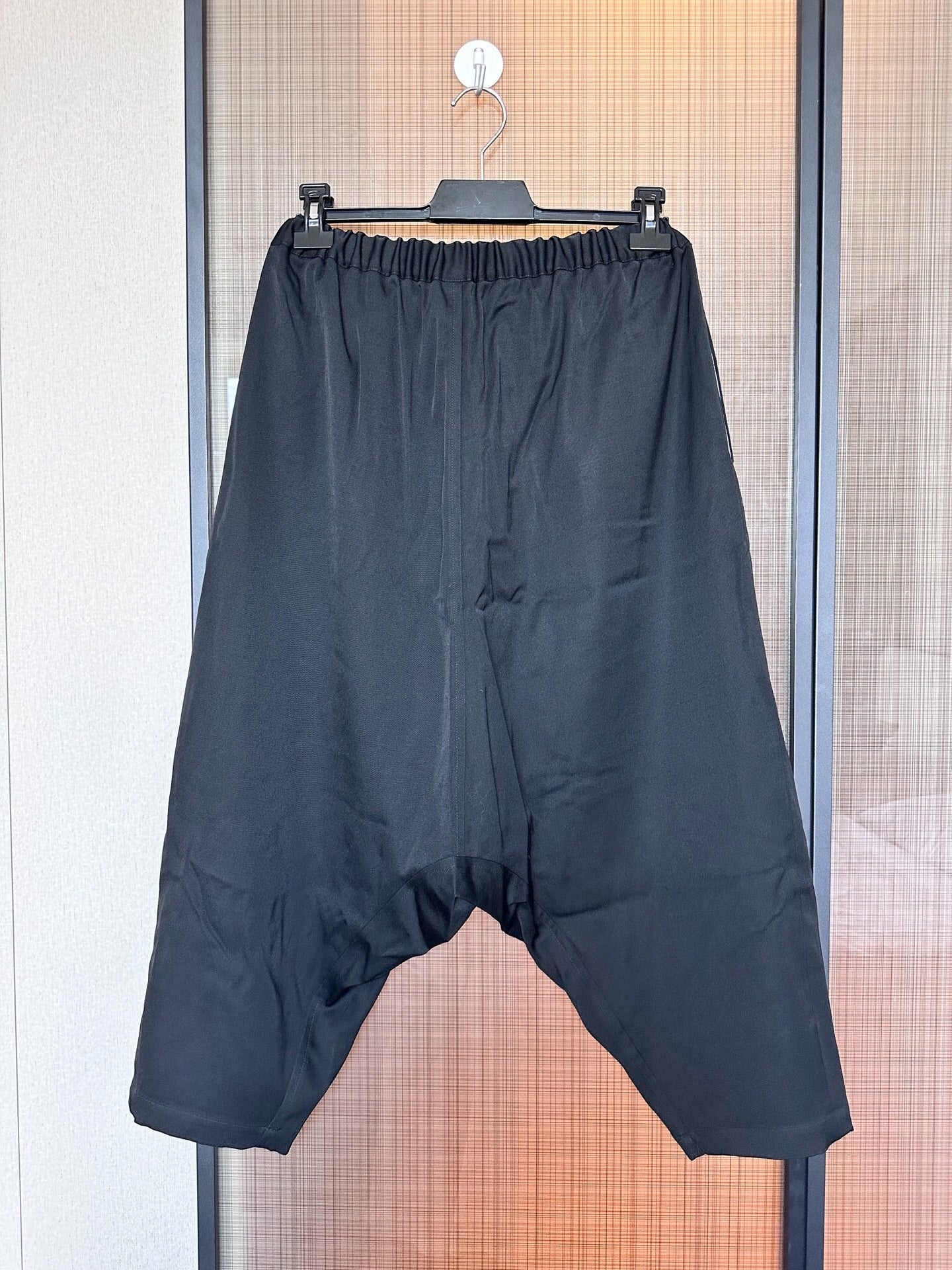 COMME DES GARCONS Black Elastic Waist Casual Pants