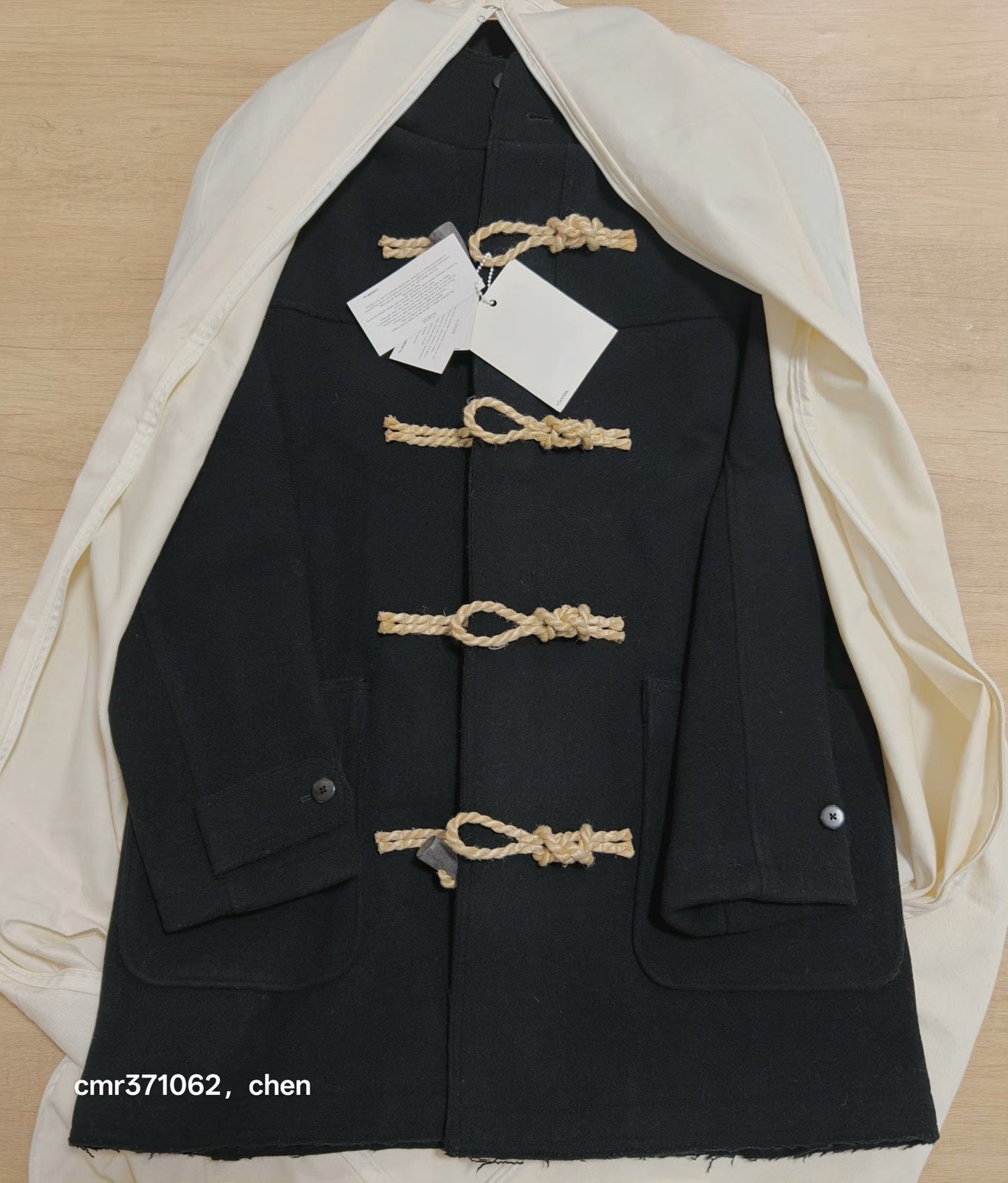 visvim 15AW Commodore Melton Wool Coat