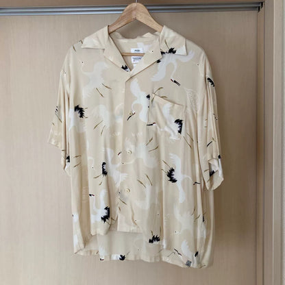 visvim 23SS Crosby Crane Print Shirt