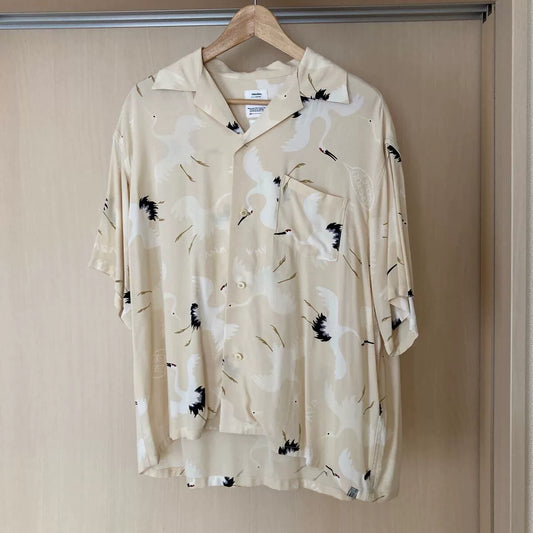 visvim 23SS Crosby Crane Print Shirt