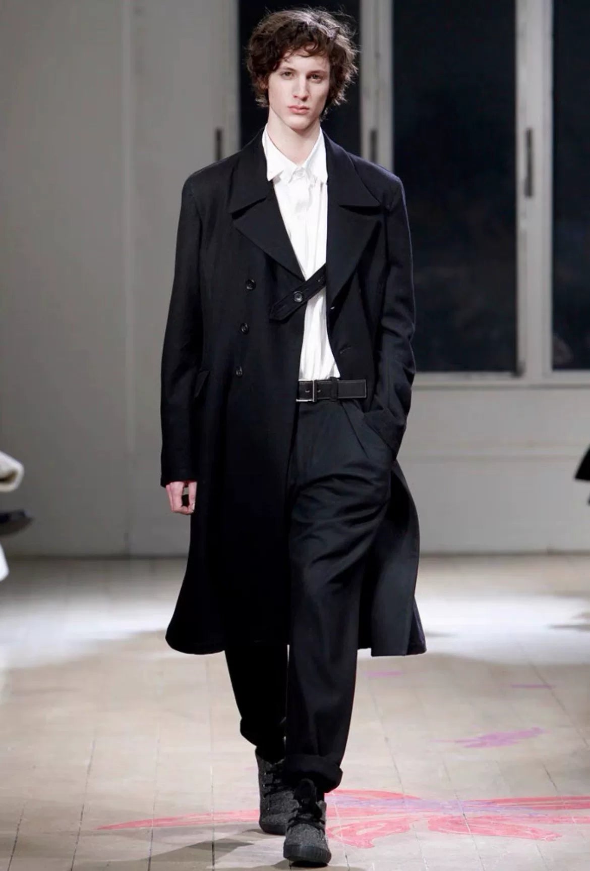 Yohji Yamamoto 11AW Discharge Dyed Crow Replica