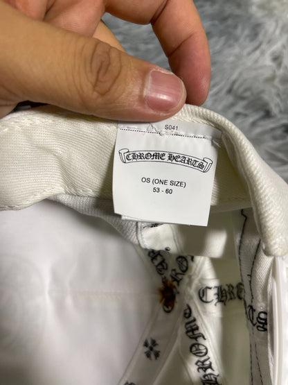 Chrome Hearts Horseshoe Cross Embroidered Cap