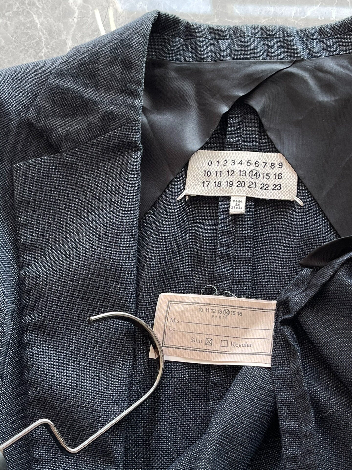 maison martin margiela suit jacket and pants