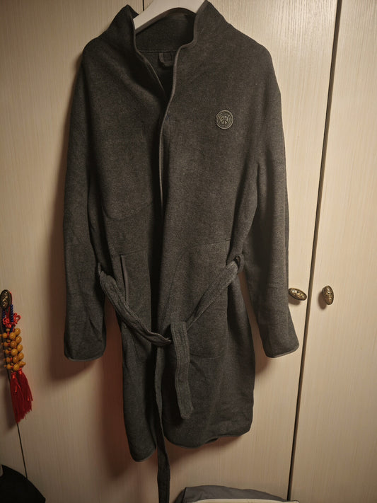 Porter Classic Gray Viscose Polyester Coat