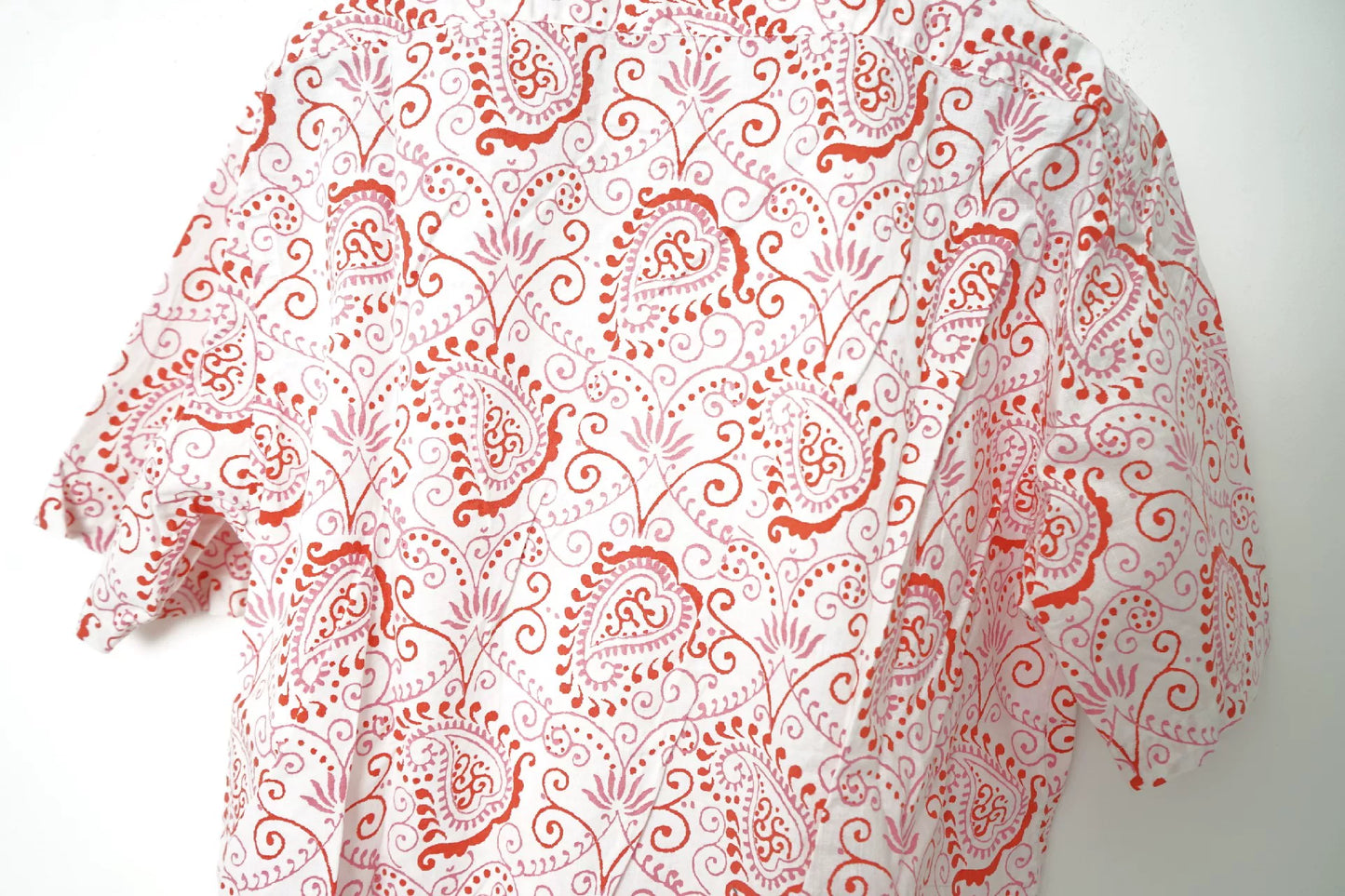 Comme des Garçons Paisley Short-Sleeve Shirt