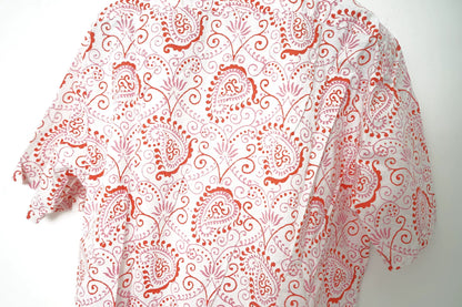 Comme des Garçons Paisley Short-Sleeve Shirt