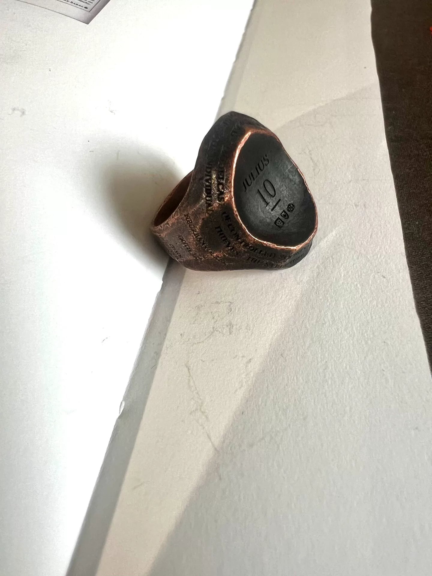 Julius 7 Industrial Silver Ring Limited Edition