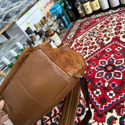 porter both day pack leather backpack