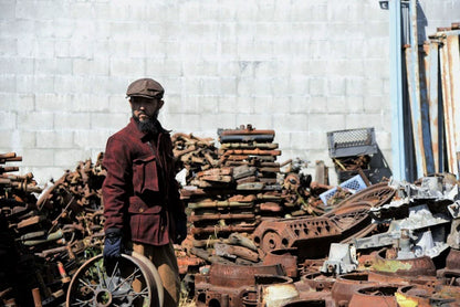 freewheelers field master jacket in burgundy