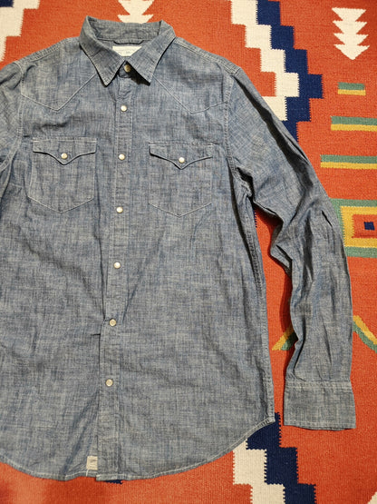 Ralph Lauren RRL Light Denim Western Shirt