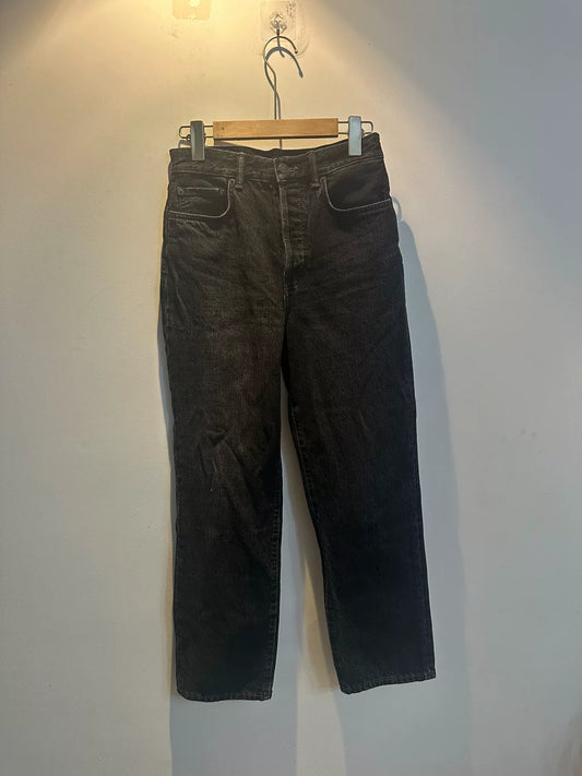 black acne studios denim pants size 27*32