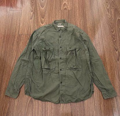kapital long sleeve military shirt