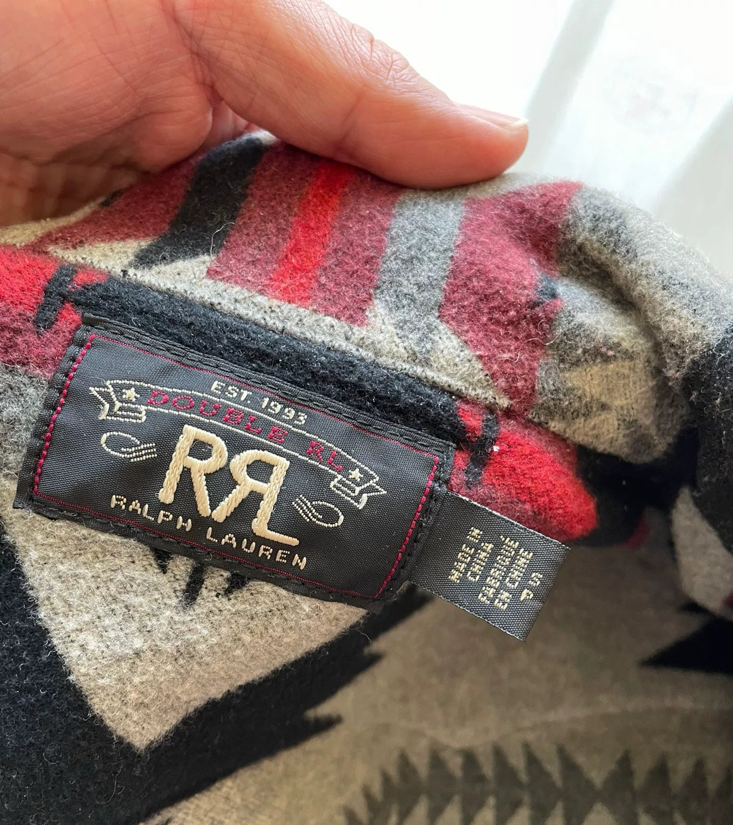 southwestern patterned jacket size S