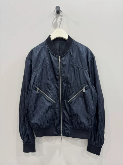 dior printed pilot jacket size 48