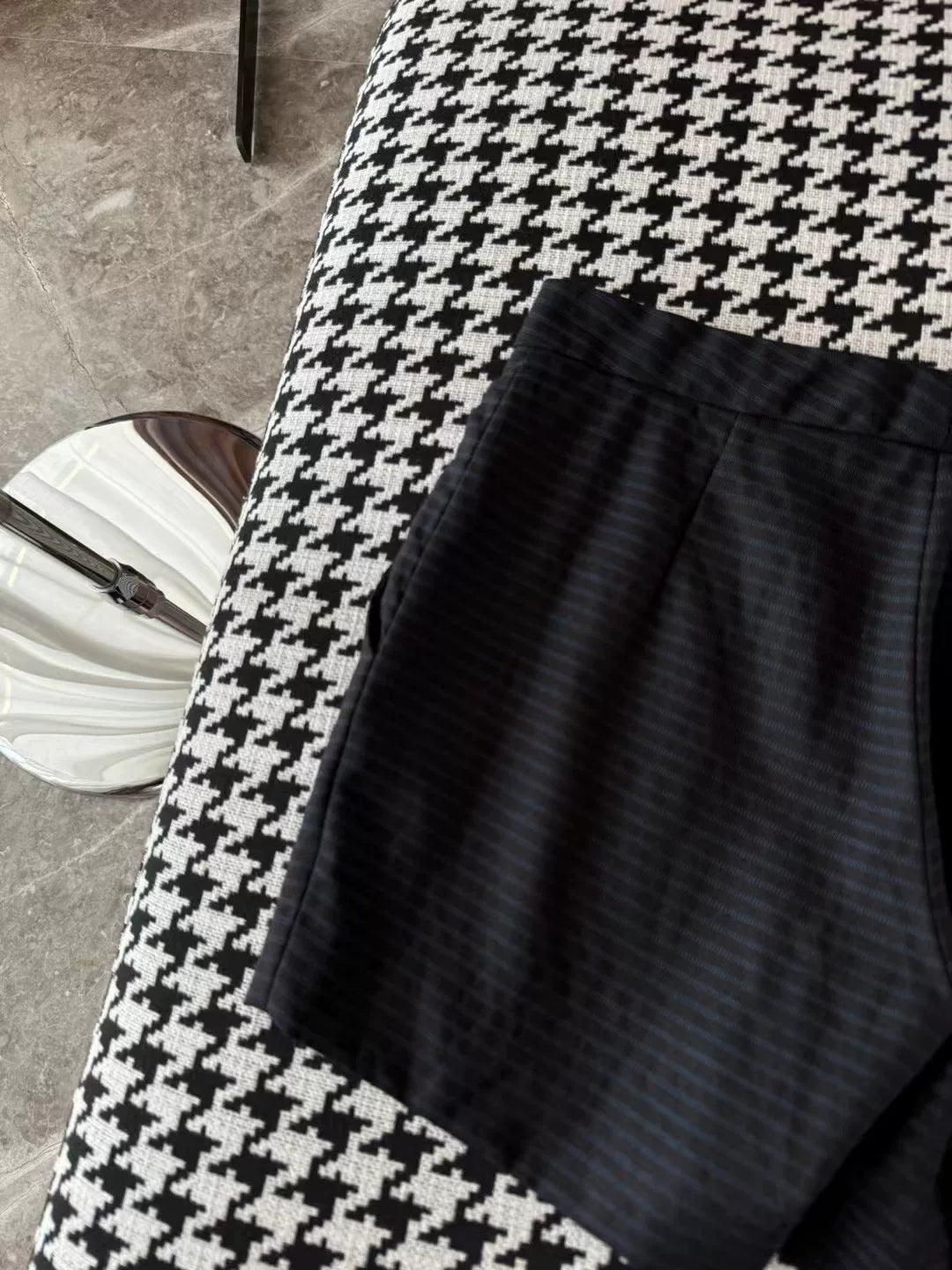 Dior Striped Wool Shorts
