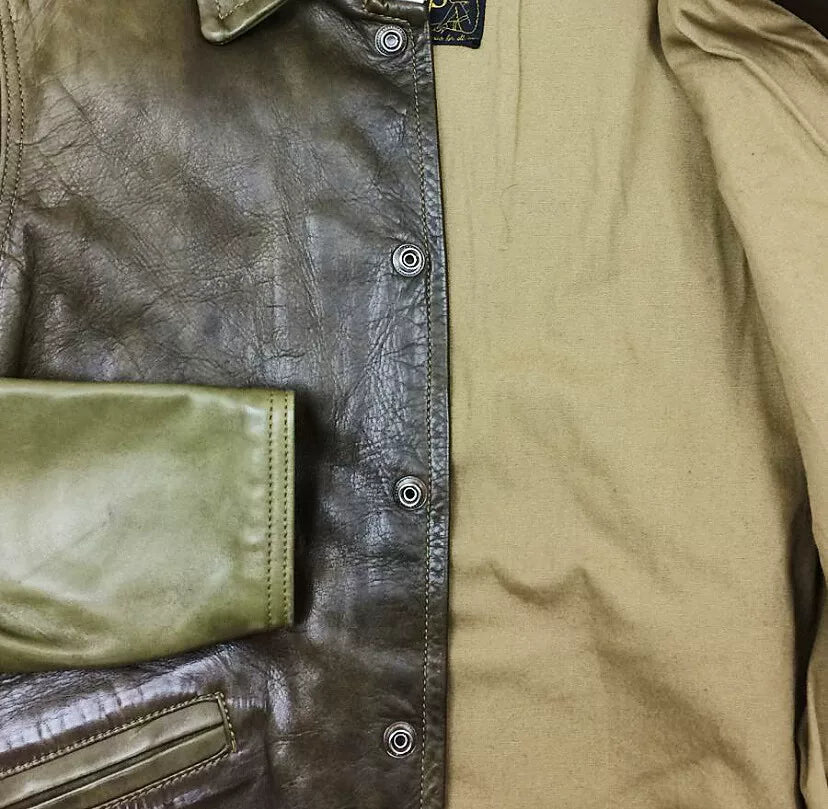 Far Eastern Handcrafted Leather Jacket