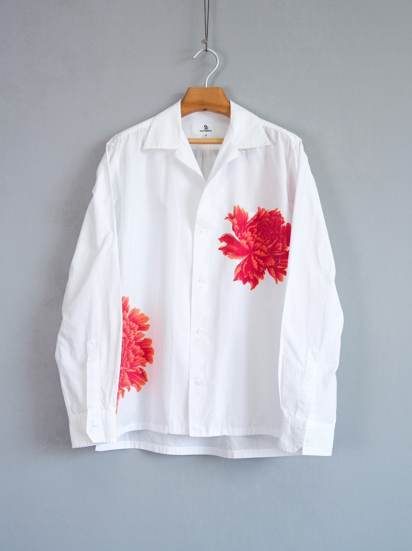 Yohji Yamamoto 05AW Yuzen Peony Shirt