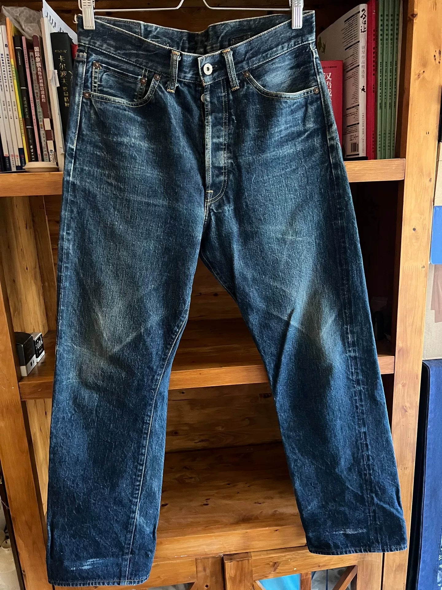 early model tenderloin red ear jeans