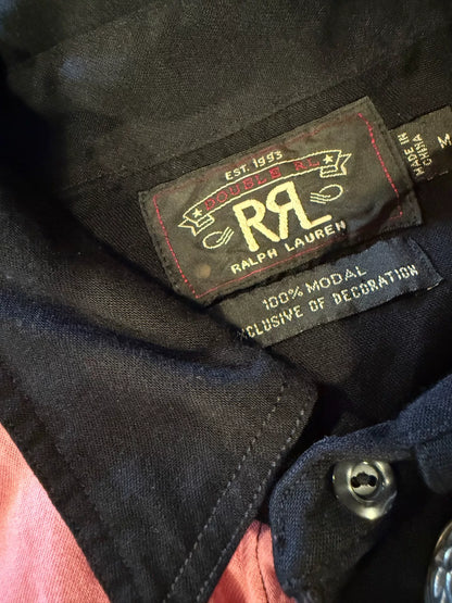 RRL Musician Colorblock Shirt