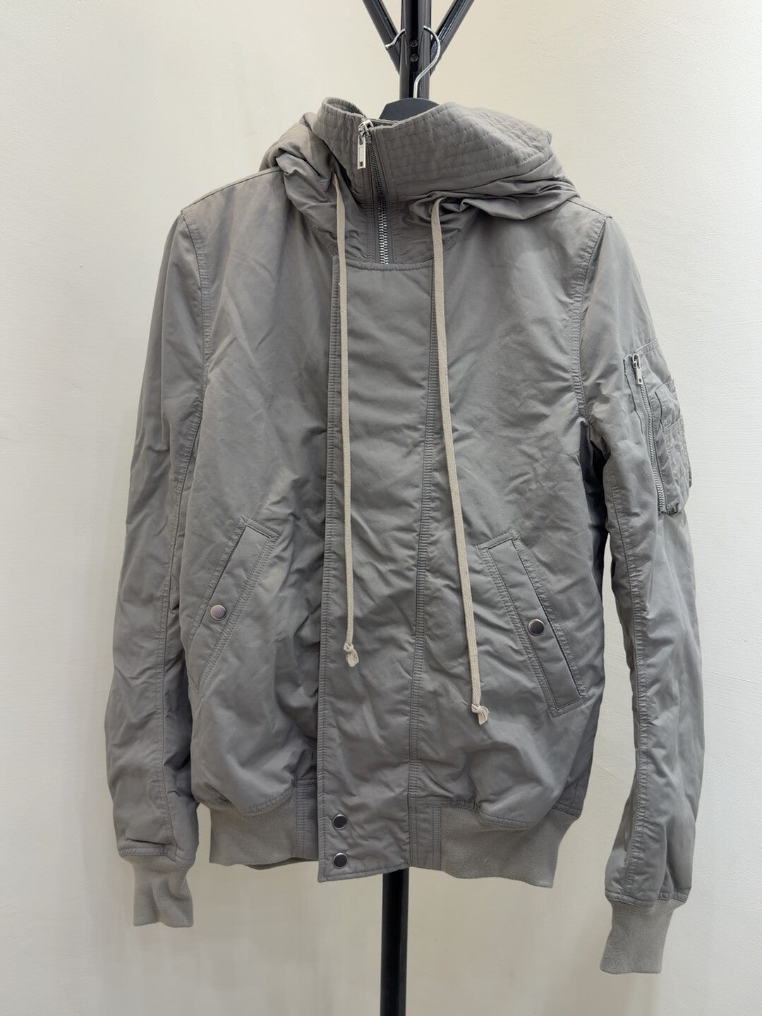 Rick Owens DRKSHDW Bomber Jacket in Gray