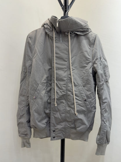 Rick Owens DRKSHDW Bomber Jacket in Gray