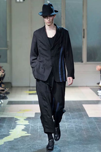 Yohji Yamamoto 16SS Striped Jacket