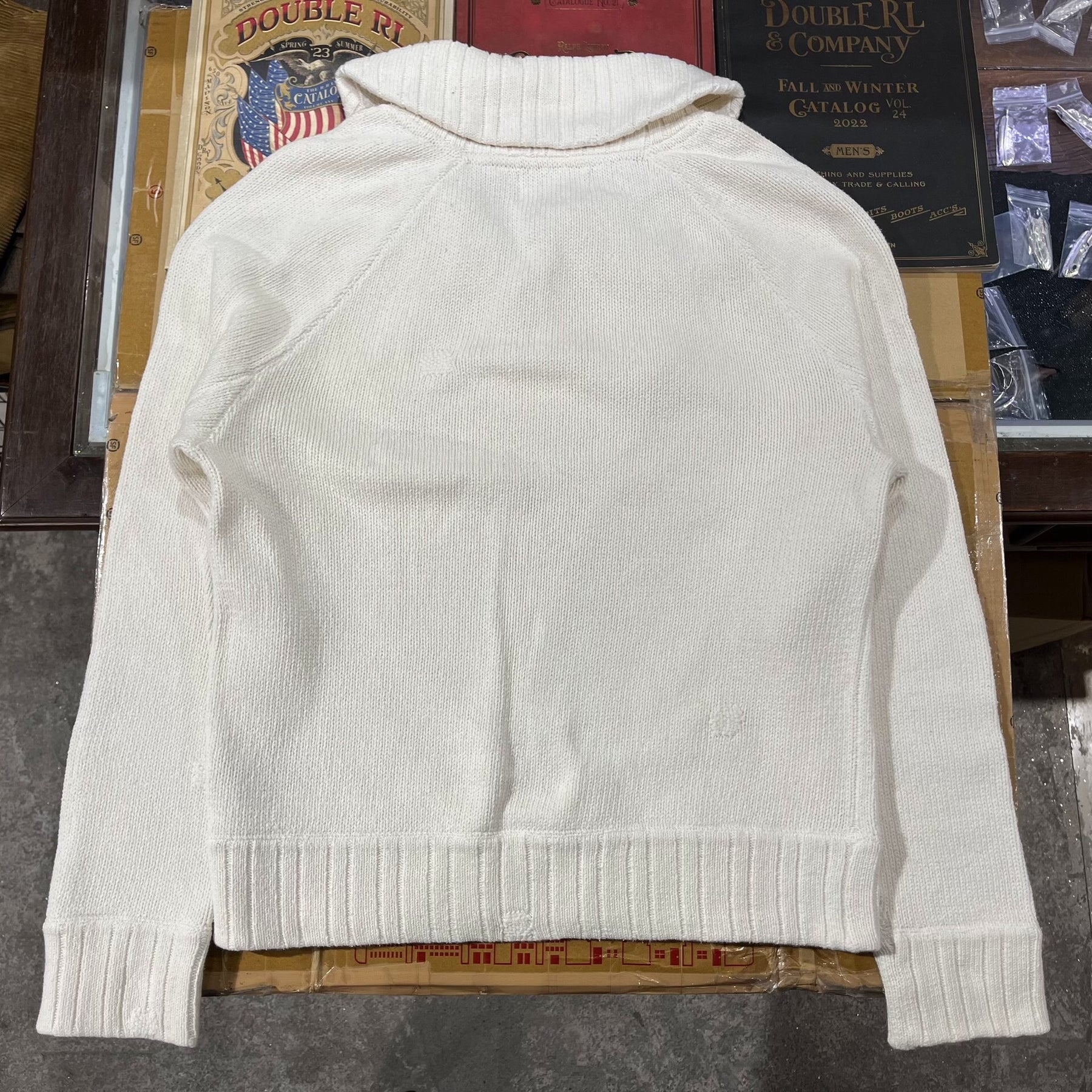 RRL Double RL Knit Sweater Coat