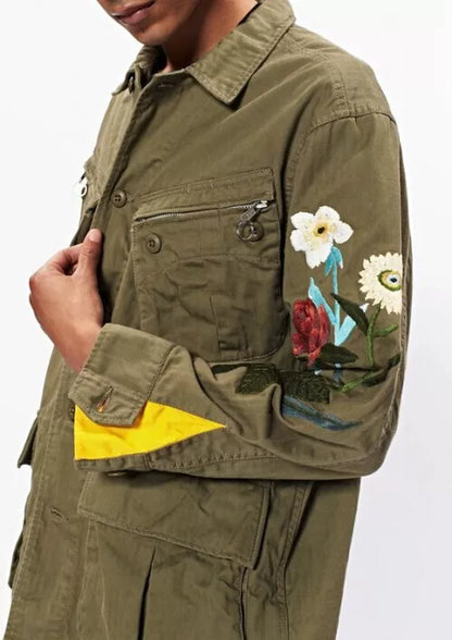 NEIGHBORHOOD Combat Embroidered Utility Jacket