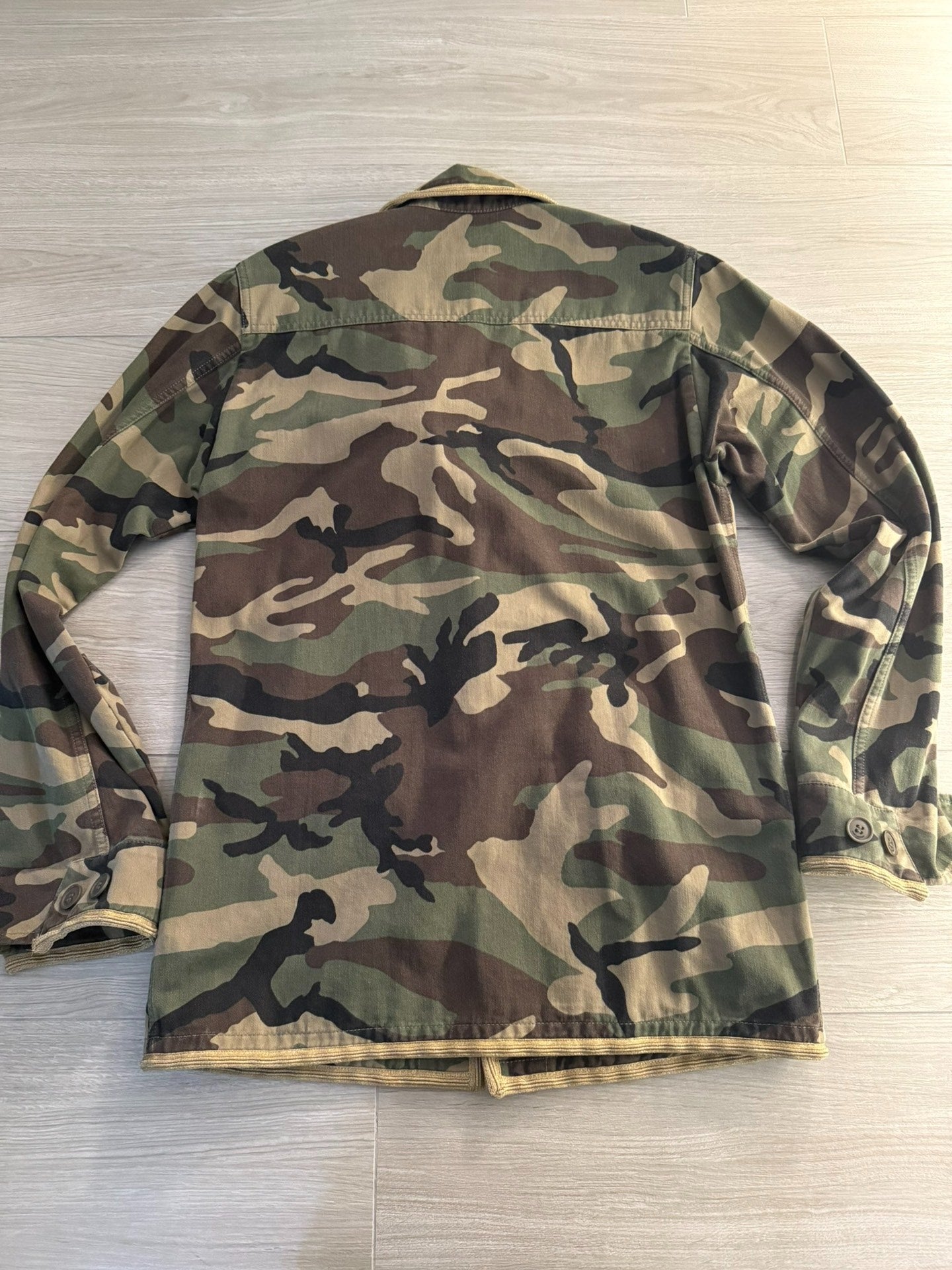 Saint Laurent Hedi Slimane Camouflage Jacket