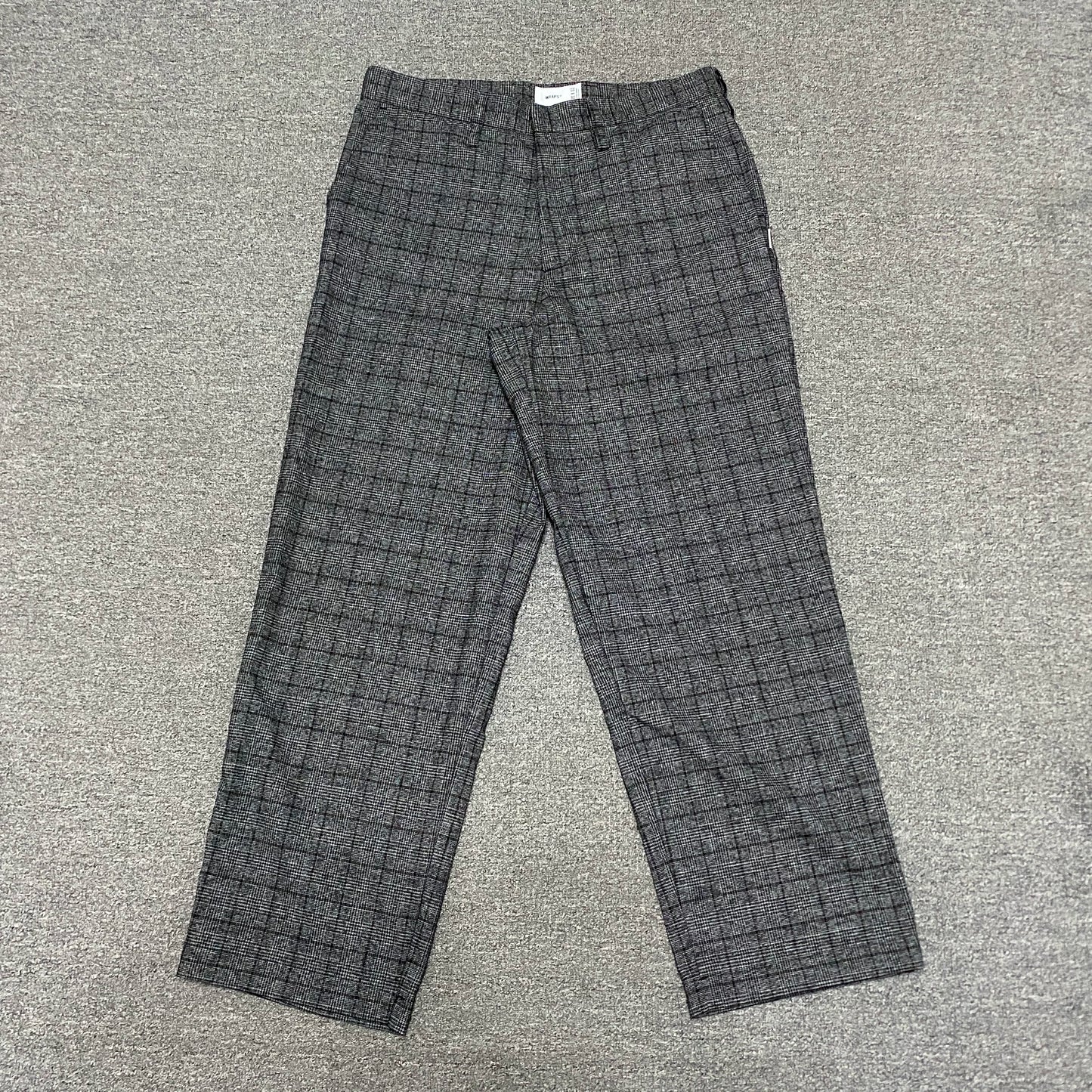 WTAPS 23AW Checked Casual Pants