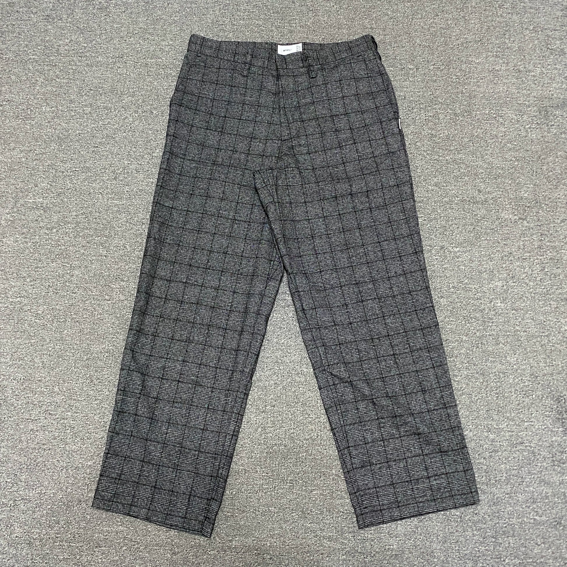 WTAPS 23AW Checked Casual Pants