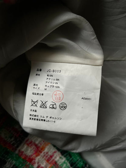 junya watanabe 01aw deconstructed jacket