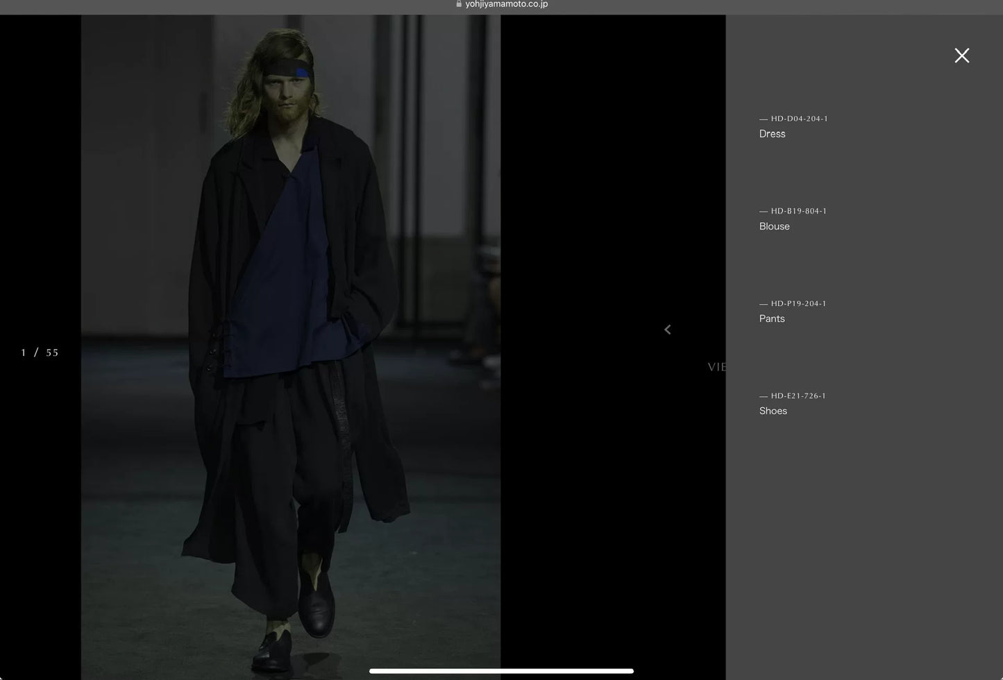 Yohji Yamamoto Black Kimono Style Outerwear