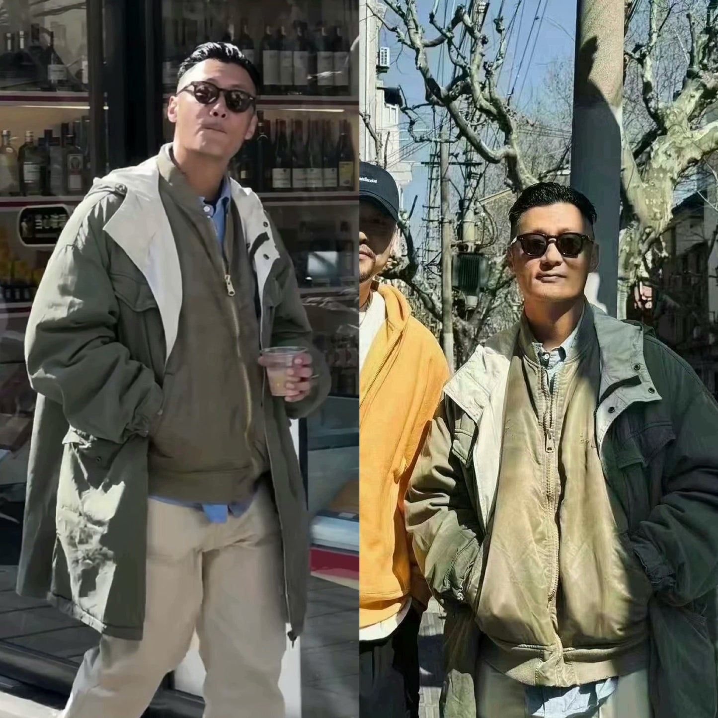 visvim covert parka reversible mud dye coat