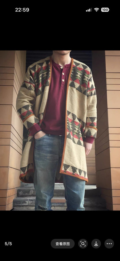 VISVIM SANJURO COAT NT.BLANKET (N.D)