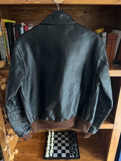 toys mccoy a2 flight jacket leather